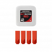 Набор запасных шпателей для DLT Silicone, (размер 4С-red), КРАСНЫЕ, арт.1753