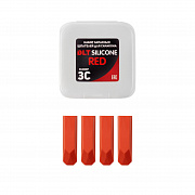 Набор запасных шпателей для DLT Silicone, (размер 3С-red), КРАСНЫЕ, арт.1752
