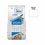Затирка MAPEI KERACOLOR FF № 100/2кг (Белый) 5QA010002A
