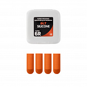 Набор запасных шпателей для DLT Silicone, (размер 6R), ОРАНЖЕВЫЕ, арт.1747